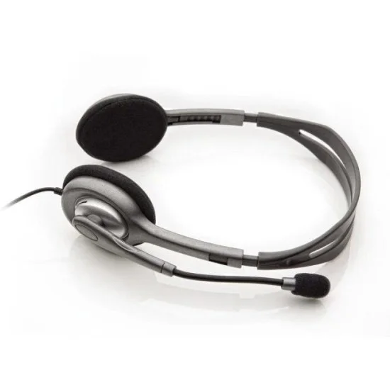 Logitech H110 Stereo Headset - Black